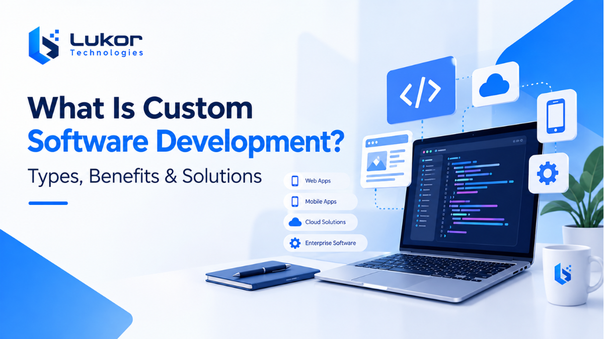 What Is Custom Software Development? Types, Benefits & Solutions