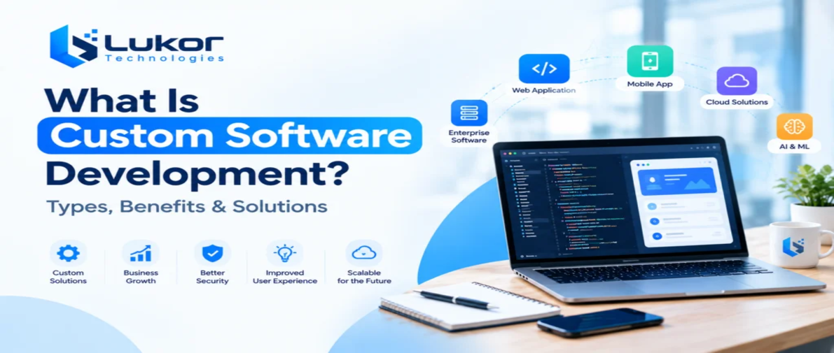 What Is Custom Software Development? Types, Benefits & Solutions
