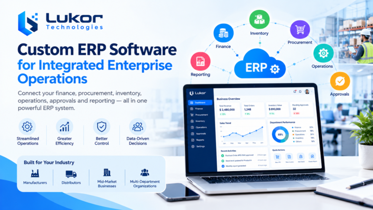 Custom ERP Software Development for Enterprise Operations