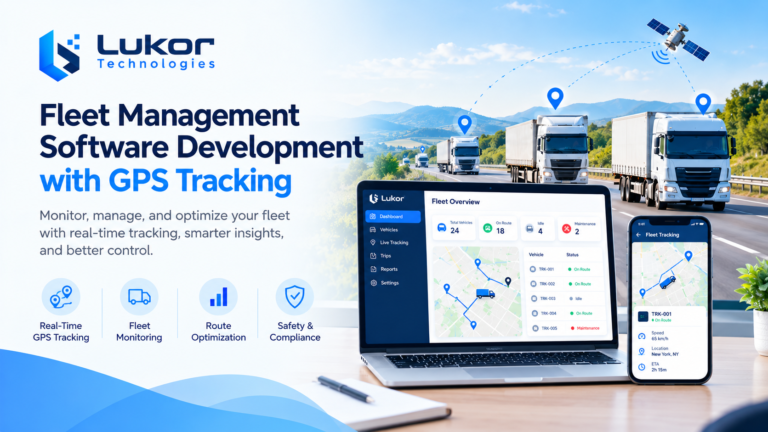 Fleet Management Software Development with GPS Tracking